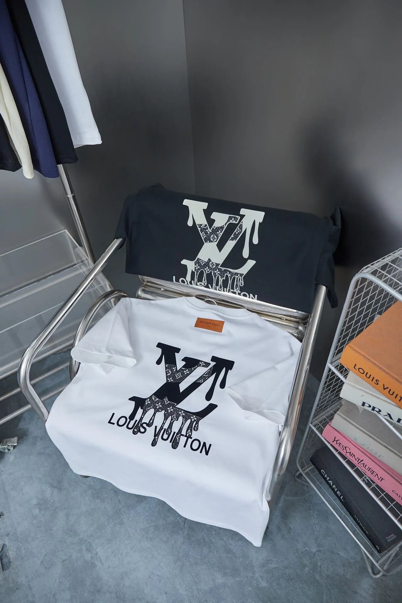 Back Melt Logo Print Short Sleeve T‑Shirt