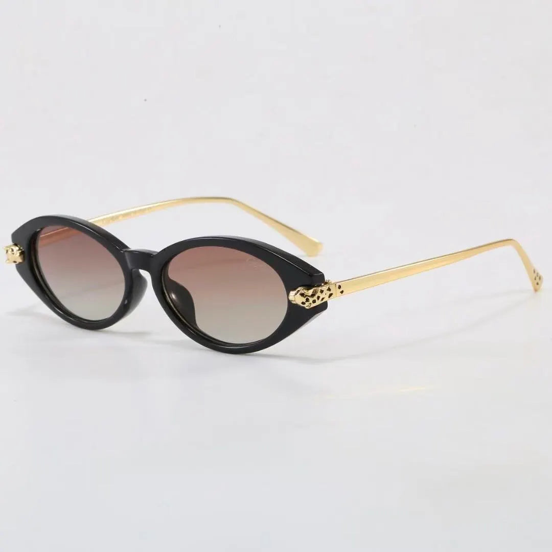 Vintage Panther Cat-Eye Sunglasses