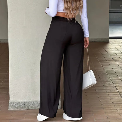 ⏳Time-Limited Special⏰-Women’s High-Waisted Straight Leg Pants