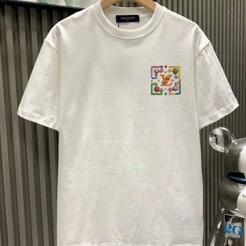 Bright Floral Cartoon T-shirt