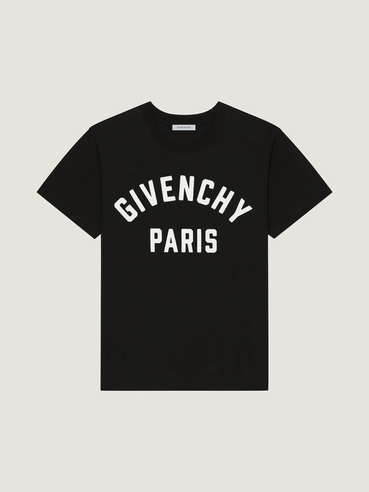 Paris Letter Print T‑Shirt