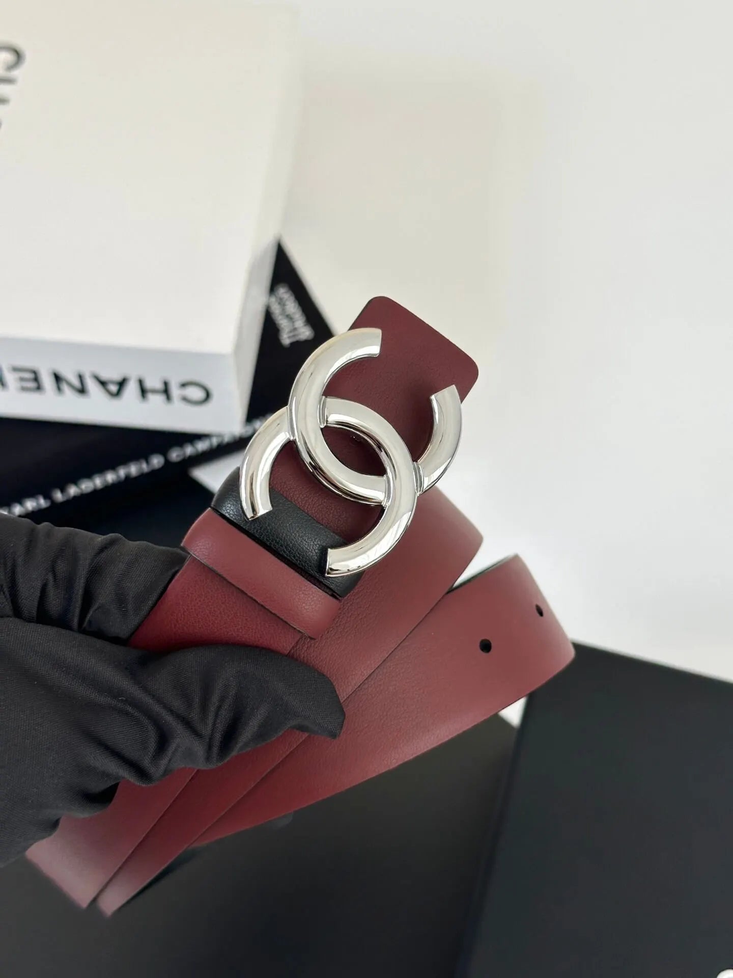 Calfskin Belt With Premium Metal