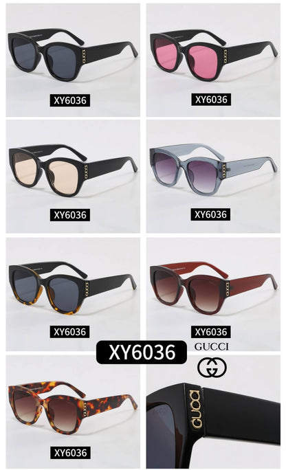 Square Letter Logo Sunglasses