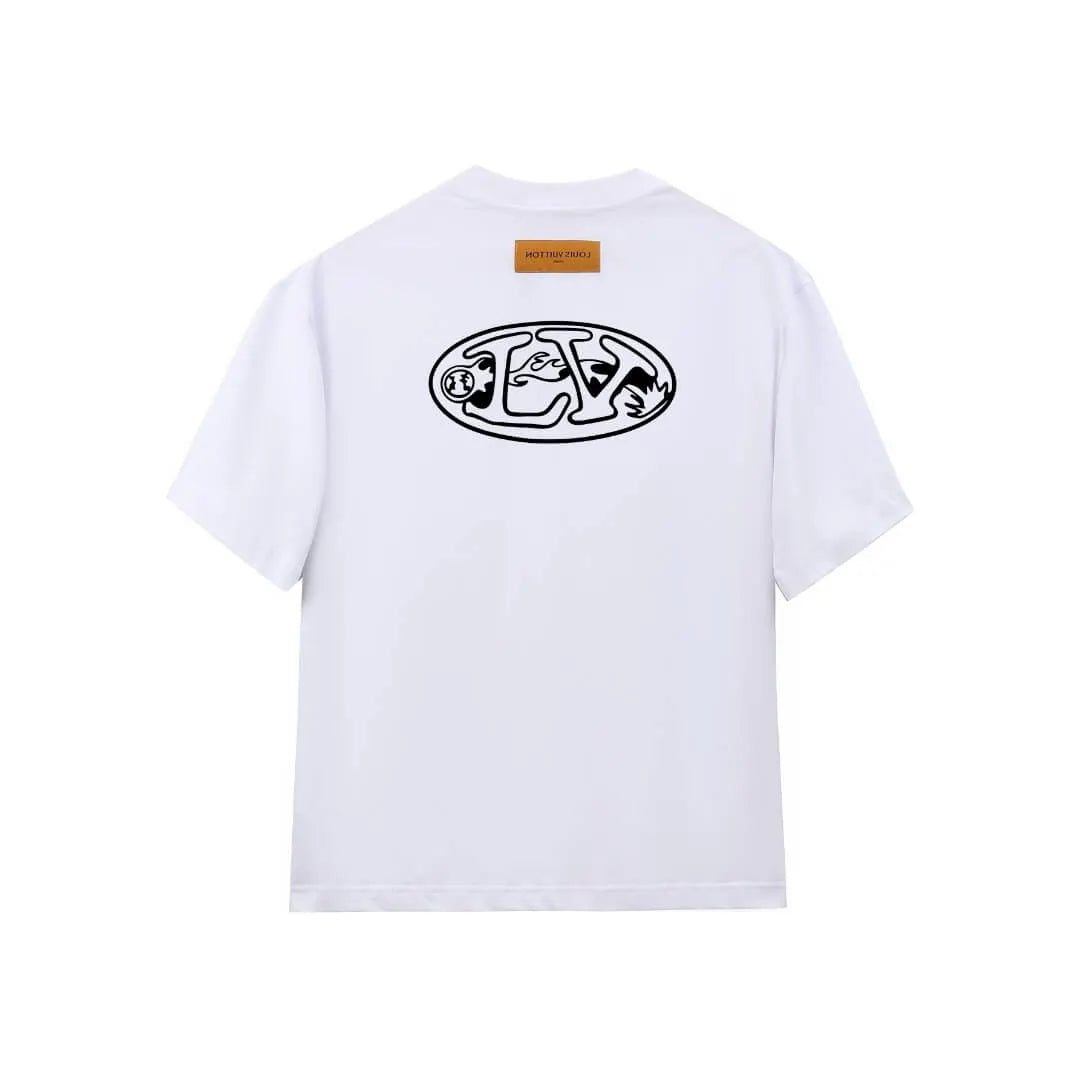 Creative Truck Print T-shirt