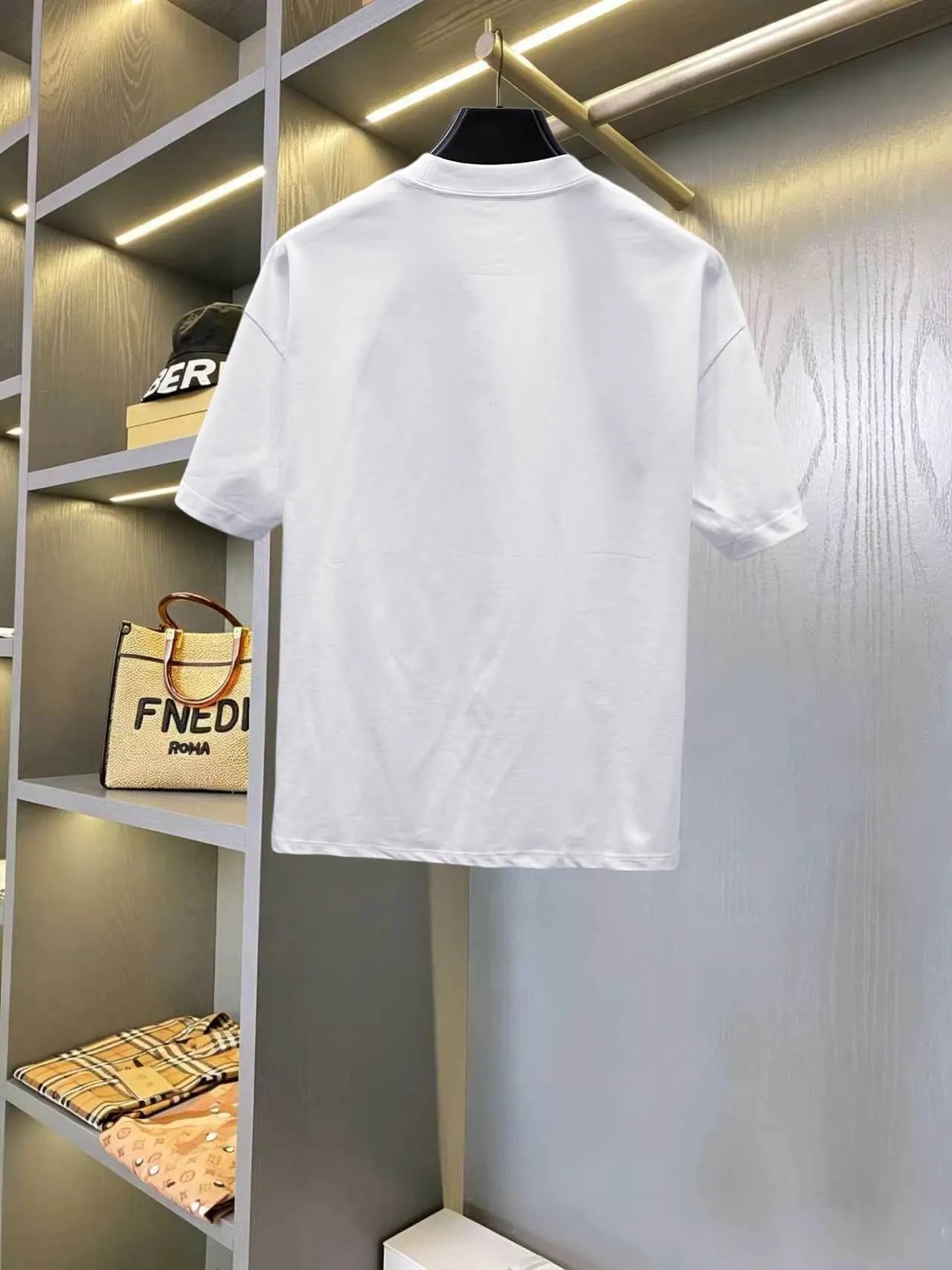 Letter Print Short‑Sleeve T‑Shirt