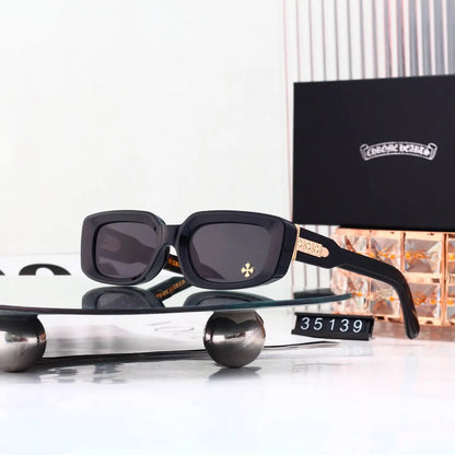 Retro Slim Rectangle Sunglasses