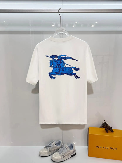 Back Cavalry Graphic Oversized T‑shirt