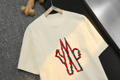 Streetwear Abstract Logo Casual T‑shirt