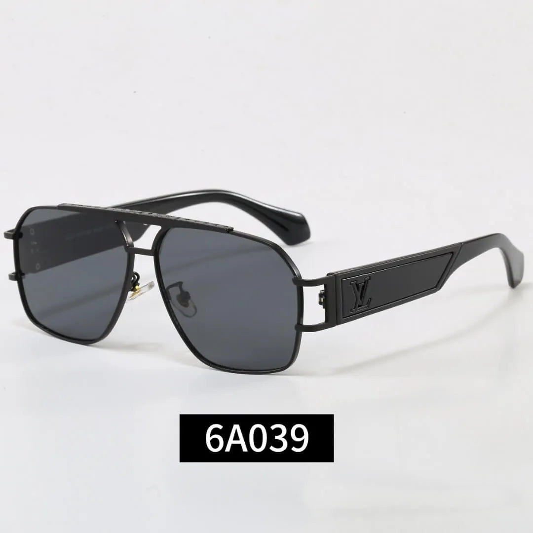 Double Bridge Pilot Sunglasses
