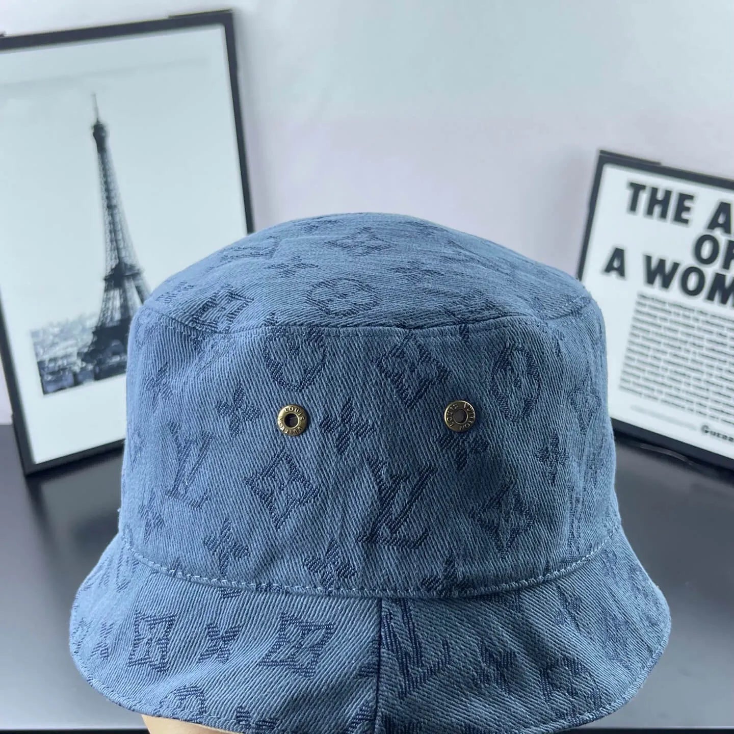 Casual Washed Denim Fisherman Hat