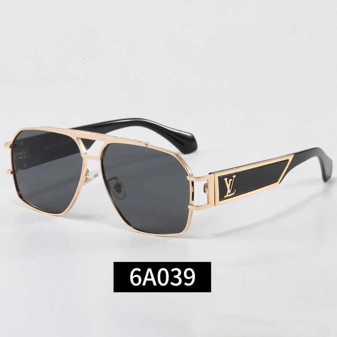 Double Bridge Pilot Sunglasses