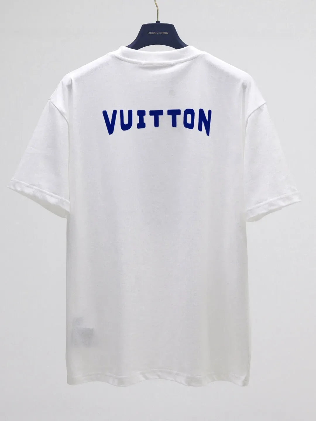 Blue Letter Print T-Shirt