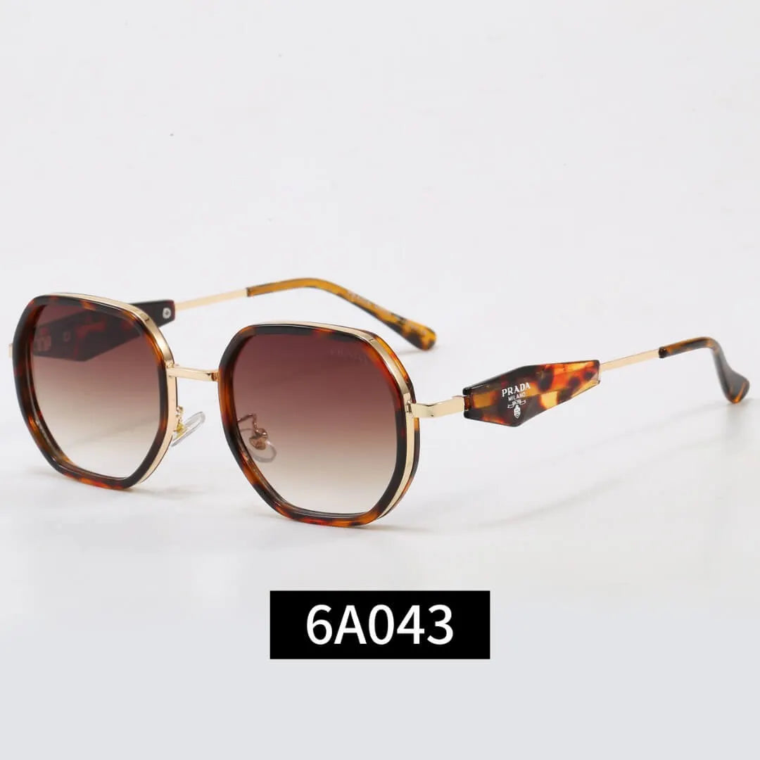 Hexagonal Retro Sunglasses
