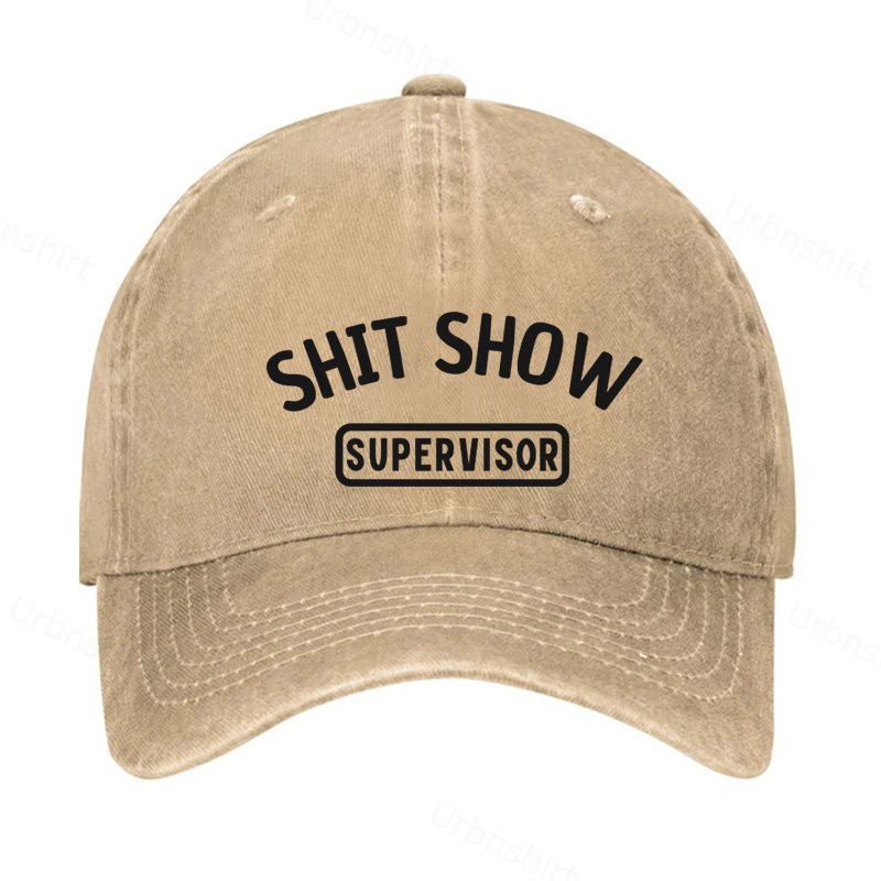 Shit Show Supervisor Funny Hat