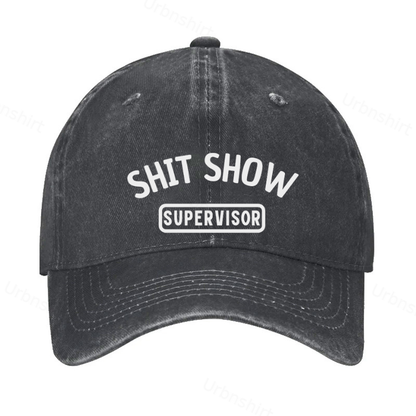 Shit Show Supervisor Funny Hat
